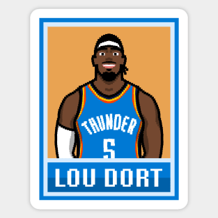 Lou dort Sticker